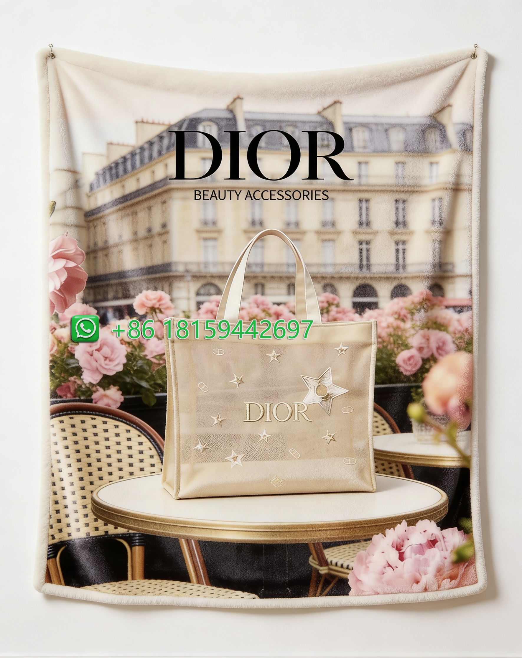 Dior Throw Blankets